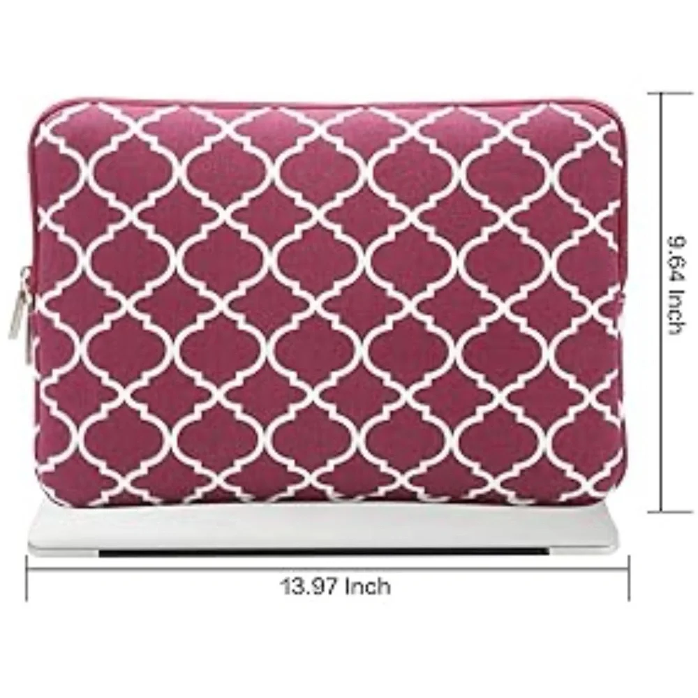 Laptop Sleeve Compatible with 13-13.3 inch MacBook Pro or Air Canvas bag.